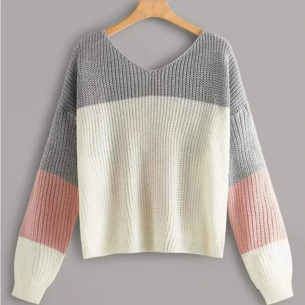 Main strip Multicolor Knit Sweaters - Picture 4 of 9